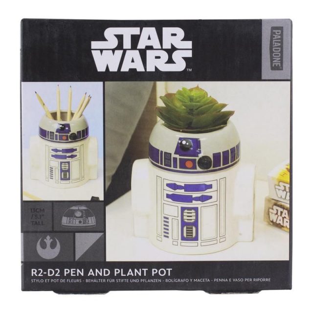 pot crayon plante r2d2