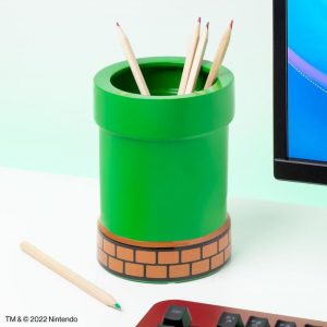 pot à crayons plante super mario
