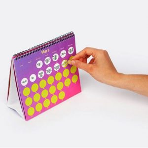 calendrier 2023 à gratter bonheur