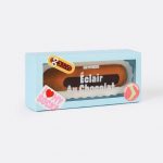 chaussettes eclair chocolat