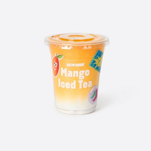 chaussettes ice tea mangue