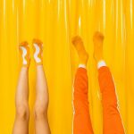 chaussettes ice tea mangue