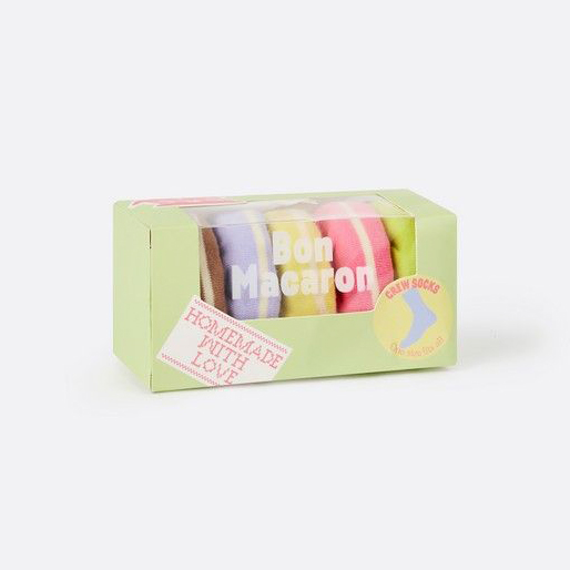 chaussettes originales macaron