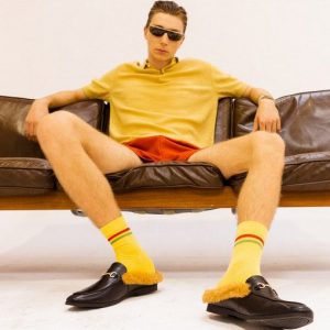 chaussettes pates spaghetti