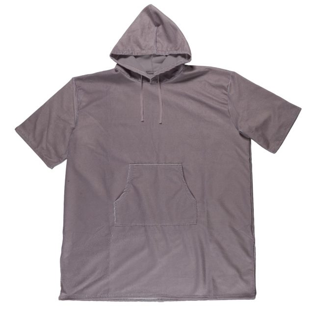 poncho bain microfibre