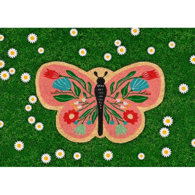 paillasson papillon