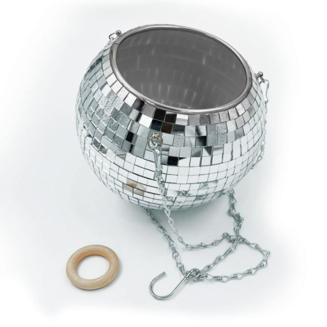 pot à plantes disco