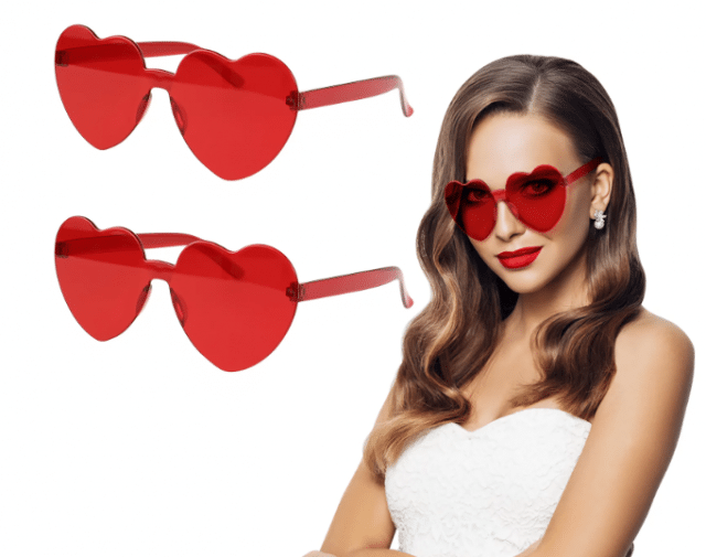 lunettes coeur