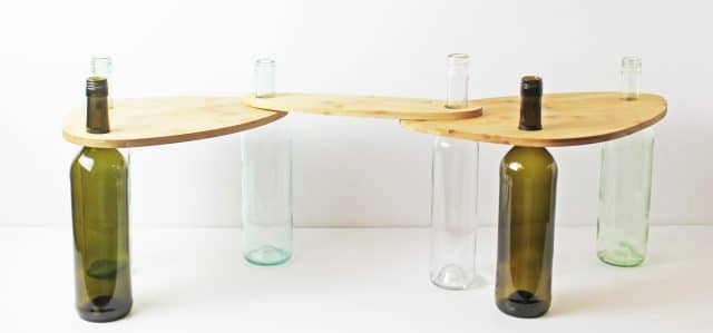planches apéro insolite bouteille