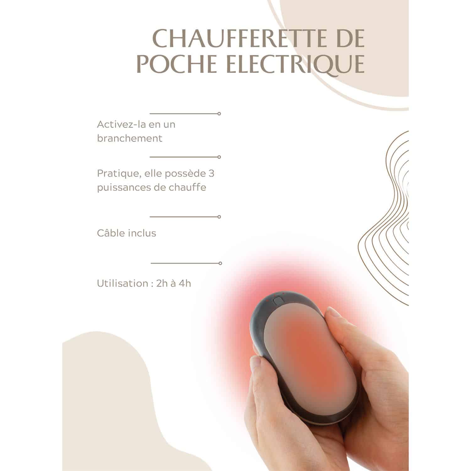 Chauffe-Mains - Achat de chaufferette mains