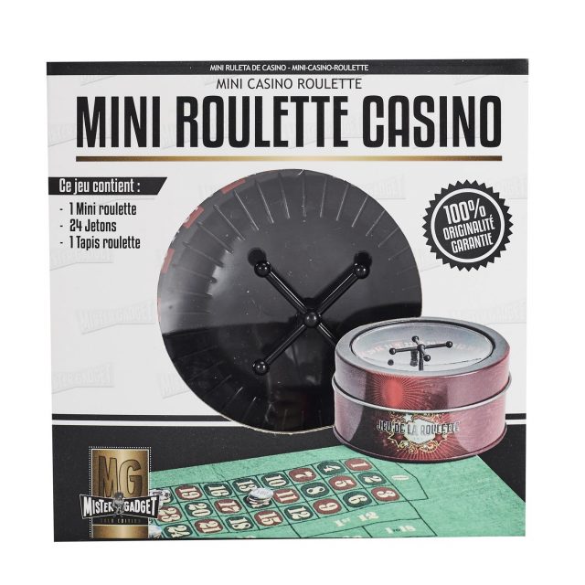 Mini Casino avec Roulette - Super Insolite