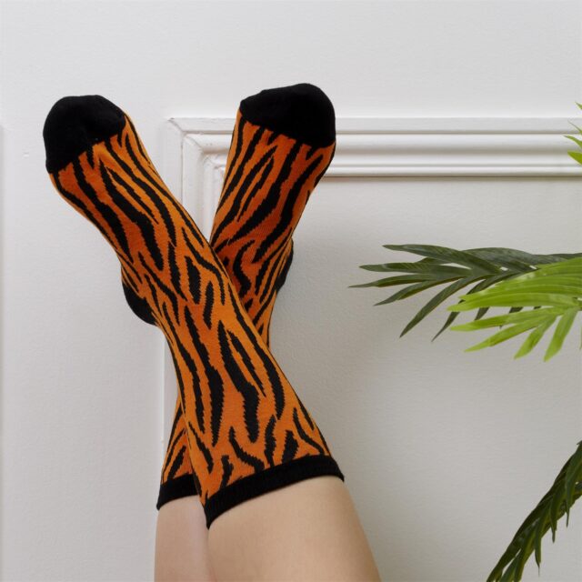 chaussettes animal sauvage