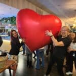 ballon coeur geant