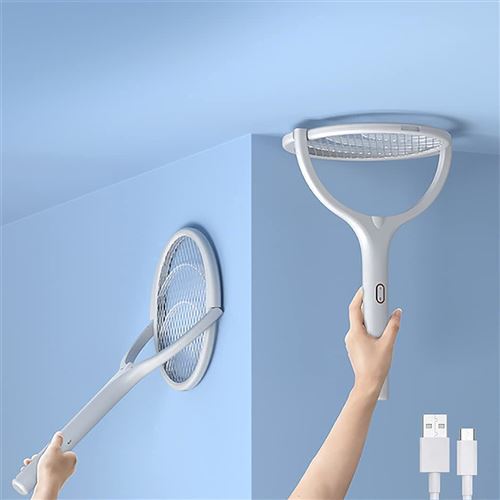 raquette lampe usb anti moustique