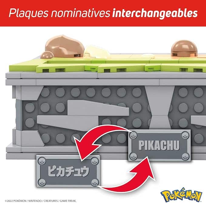 cadeau pokemon pikachu jeu de brique mega