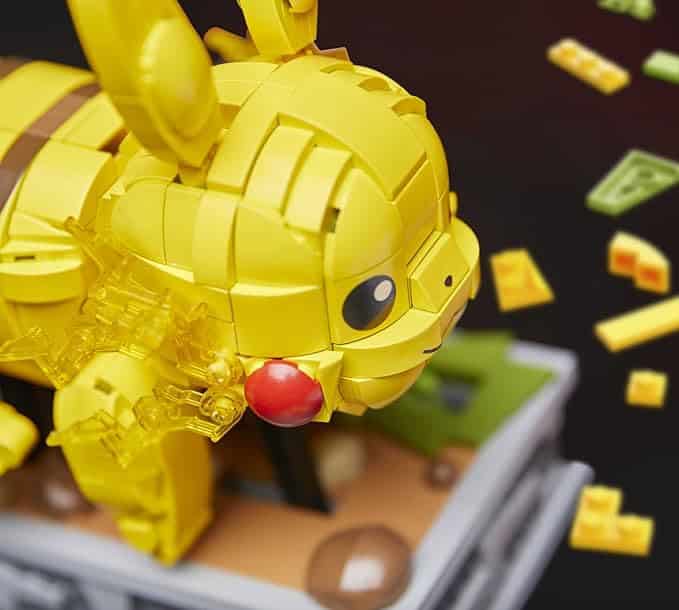 cadeau pokemon pikachu jeu de brique mega