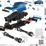 puzzle 3d dodge challenger srt