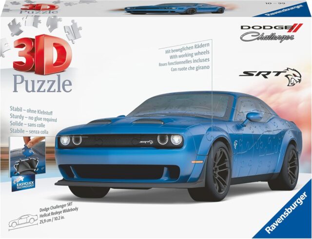 puzzle-3d-dodge-challenger-srt56 (3) puzzle 3d dodge challenger srt