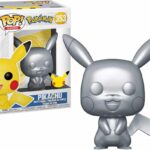 Figurine Pokémon Pikachu Funko Pop Edition Limitée Silver Jumbo 25 cm (dégriffé)